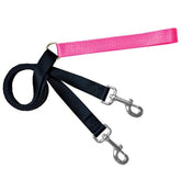 Black and Hot Pink Training Leash